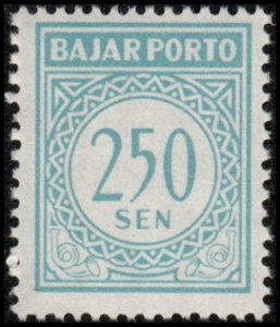 Indonesia J81 - Mint-NH - 250s Numeral (1962)