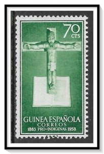 Spanish Guinea #359 Crucifix & Missal MH