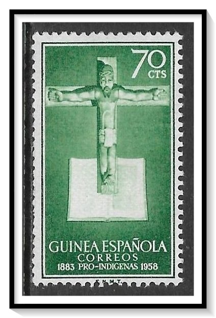 Spanish Guinea #359 Crucifix & Missal MH