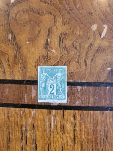 Stamps French colonies Scott #30 used