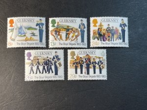 GUERNSEY # 255-259-MINT NEVER/HINGED--COMPLETE SET--1983