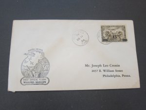 Canada 1934 First Flight cover FFC