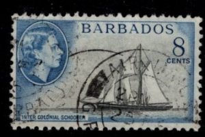 Barbados - #241 Intercolonial Schooner - Used