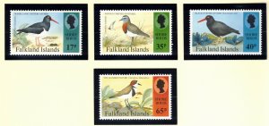 FALKLAND ISLANDS 1995 Shore Birds; Scott 630-33, SG 733-36; MNH