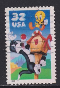 United States 3204a Sylvester & Tweety Bird 1998
