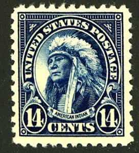 U.S. #565 MINT OG LH