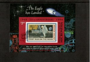 MICRONESIA 1994 - Space Moon Landing - Souvenir Stamp Sheet - Scott #C49 - MNH