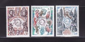 Monaco 900-902 Set MNH UPU (A)
