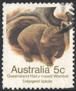 Australia SC#786 5¢ Queensland Hairy-nosed Wombat (1982) Used