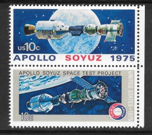 #1569-70 MNH Apollo Soyuz Pair