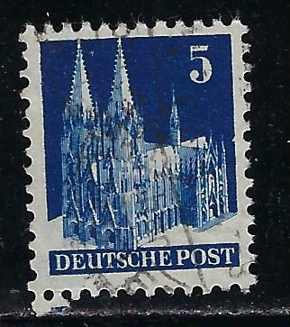 Germany AM Post Scott # 636, used