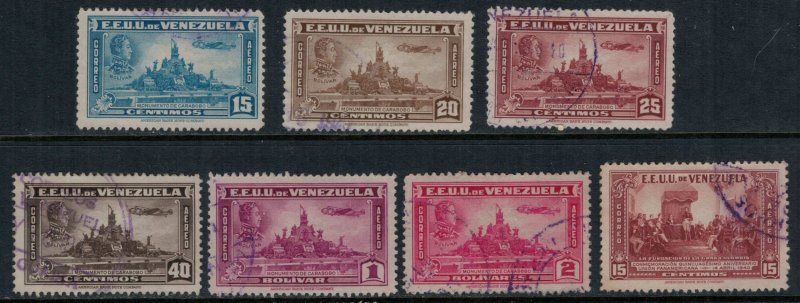 Venezuela #C136-42  CV $3.55