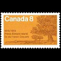 CANADA 1973 - Scott# 618 P.E.Island Cent. Set of 1 NH