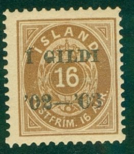 ICELAND 55 MH RL 4046 CV $26.00 BIN $14.50