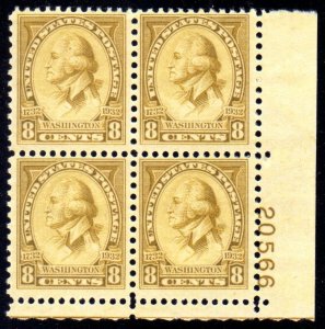 MALACK 713 F/VF OG NH, nice pb1286