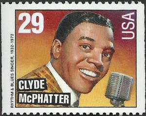 # 2733 MINT NEVER HINGED CLYDE McPHATTER