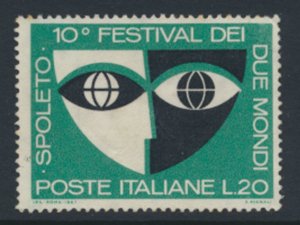 Italy Sc# 962  Used  Mask     see details & scan                      