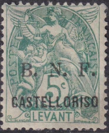 French Castorizo 1920 SC 4 LH Stamp