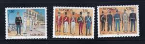 Monaco 1997 - The Palace Guard -  MNH set # 2646-2648