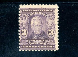 USAstamps Unused FVF US Serie of 1902 Jackson Scott 302 OG MHR 