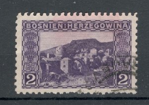 BOSNIA - AUSTRIA - USED STAMP, 2h - perf. 9¼ - 1906.