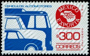 Mexico #1136  MNH - 300p Motor Vehicles (1984)