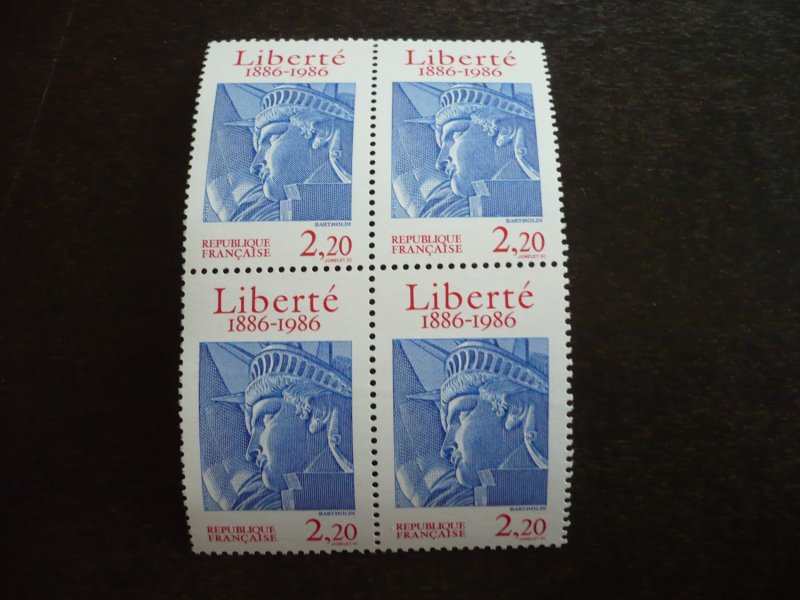 Stamps - France - Scott# 2014 - Mint Never Hinged Block of 4 Stamps