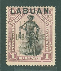 Labuan #66 Unused Single