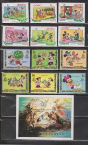LESOTHO - Collection Of Mint Hinged And Used Stamps - Good Value - CV $30.00