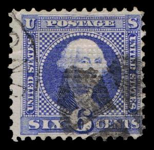 GENUINE SCOTT #115 USED 1869 WELL DEFINED G-GRILL SCV $225 - ESTATE CLOSEOUT