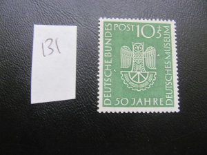 GERMANY 1953 MNH  SC B331 SET XF $22.50  (131)