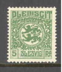 Schleswig Sc # 2 mint hinged (RS)