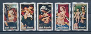 [114313] Cook Islands 1972 Art paintings Christmas Caravaggio  MNH