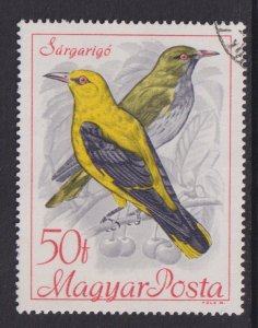 Hungary   #1890  cancelled  1968  birds 50f