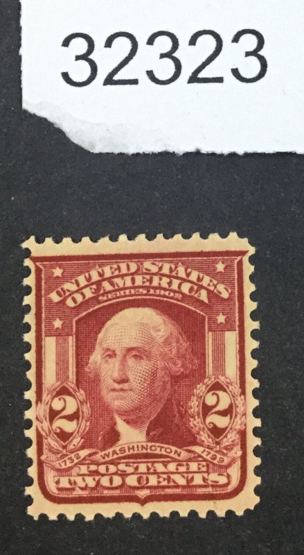 US STAMPS #319f MINT OG H LOT #32323