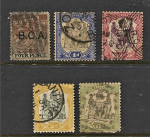 STAMP STATION BCA #5 Used Stamps - Unchecked