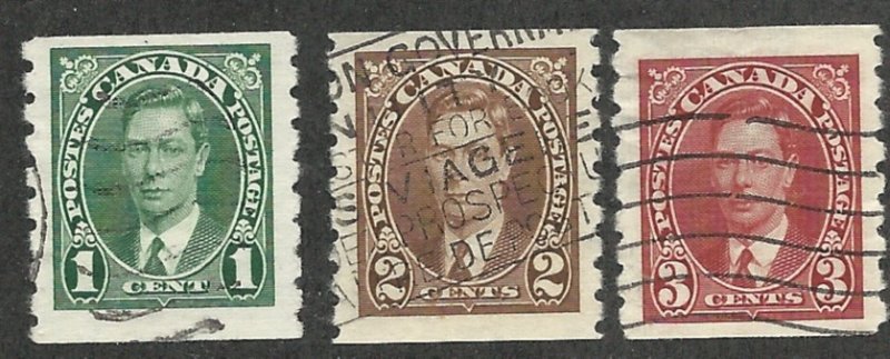 Canada  238-240  Used  Complete