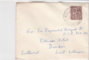 General Sir Francis Reginald Wingate 1949 Ireland Stamps Cover ref R17314