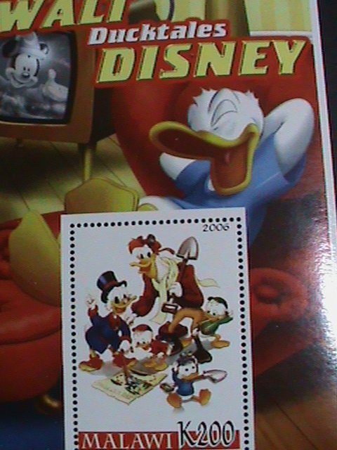 ​MALAWI STAMP-2006-DISNEY CARTOON STAMP-DONALD FAMILY MNH S/S SHEET VERY FINE