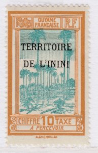 French Colony Inini Postage Due 1932-41 10cMH* Stamp A22P17F8847-