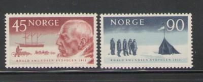 Norway Sc 399-0 1961 50yrsAmundsen South Pole stamps NH