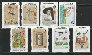 Gambia 788-95 Explorers Mint NH