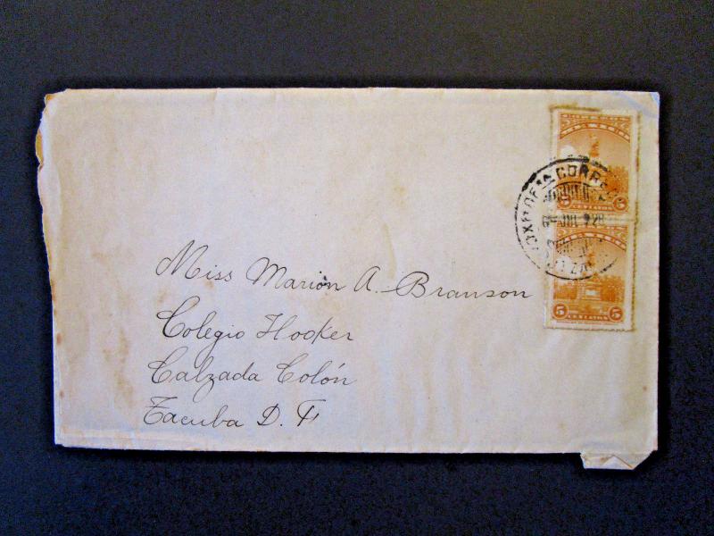 Mexico 1928 Cover to USA w/ Enclosed Letter - Z5424