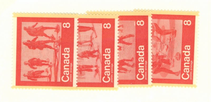 CANADA 644-7 MNH BIN $1.50