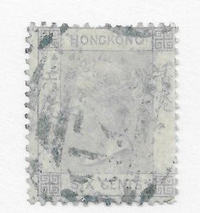 #12 Hong Kong perfs. - CAT $19.00 Stamp