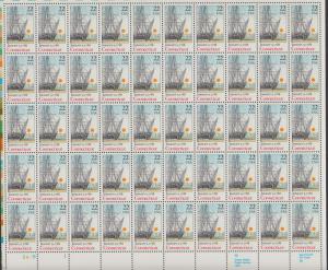 US #2340   Connecticutt   Full sheet of 50  MNH