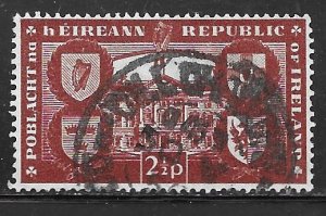 Ireland 139: 2.5d Leinster House, Dublin, used, F-VF