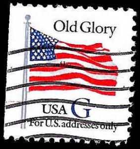 # 2884 USED G STAMP OLD GLORY