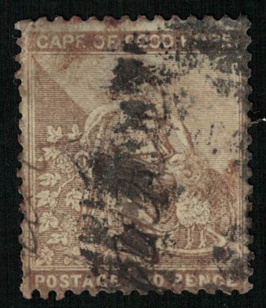 1896-1898, Hope, 2 pence, South Africa (T-9218)