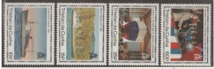 Tristan da Cunha Scott #482-485 Stamps - Mint NH Set